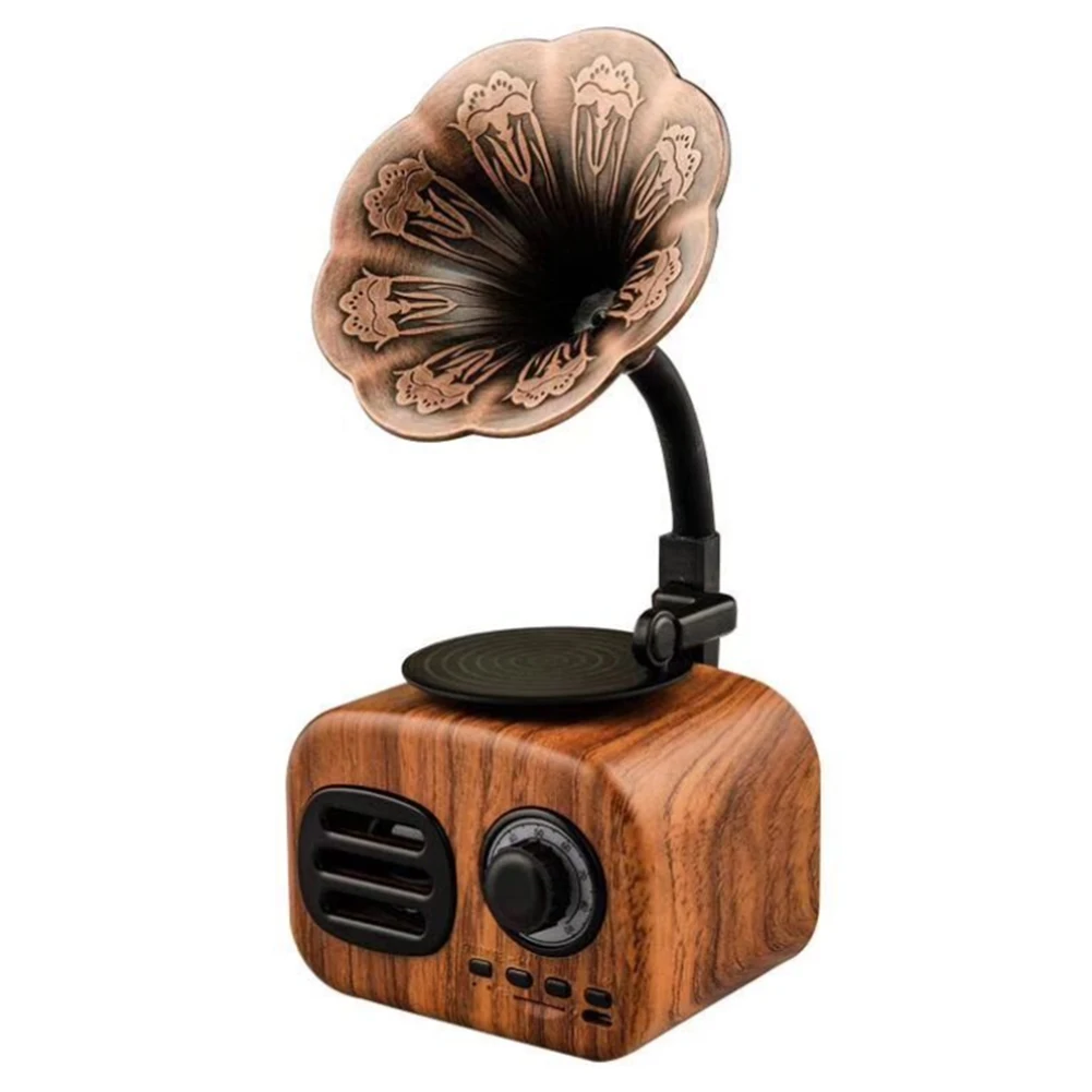 Retro Phonograph Mini Wireless Bluetooth Speaker Outdoor Audio Lightweight Chic Speaker High quality
Retro Phonograph Mini Wireless Bluetooth Speaker Outdoor Audio Lightweight Chic Speaker High quality
