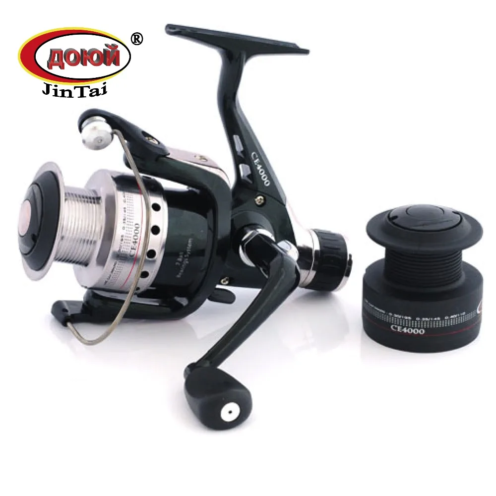 JINTAI FISHING REELS CODE CE-4000 BALL BEARING 3/4/5/6/7 BB GEAR RATIO 5.2/1 POST-LOADING SPINNING WHEEL
JINTAI FISHING REELS CODE CE-4000 BALL BEARING 3/4/5/6/7 BB GEAR RATIO 5.2/1 POST-LOADING SPINNING WHEEL