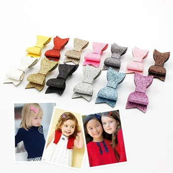 40pcs/lot Baby Felt Gold Glitter Bows Hair ClipHandmade felt bow hair bows hair clips for kids
40pcs/lot Baby Felt Gold Glitter Bows Hair ClipHandmade felt bow hair bows hair clips for kids