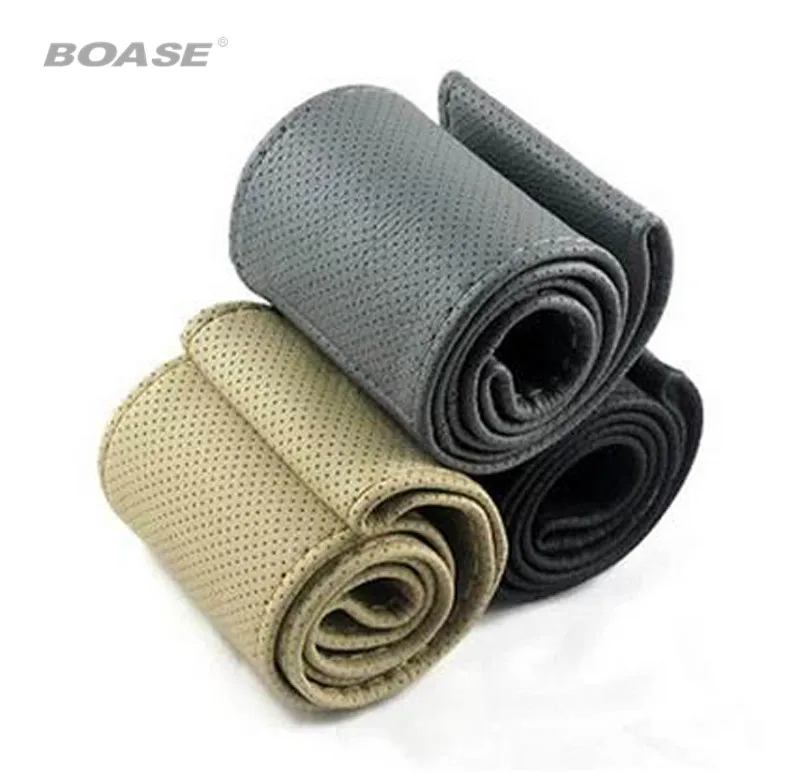 Car Covers Steering Wheel Cover Auto Leather Braid Soft Handlebar Racing Wheel 38CM Universal Size Car Interior Accessories
Car Covers Steering Wheel Cover Auto Leather Braid Soft Handlebar Racing Wheel 38CM Universal Size Car Interior Accessories