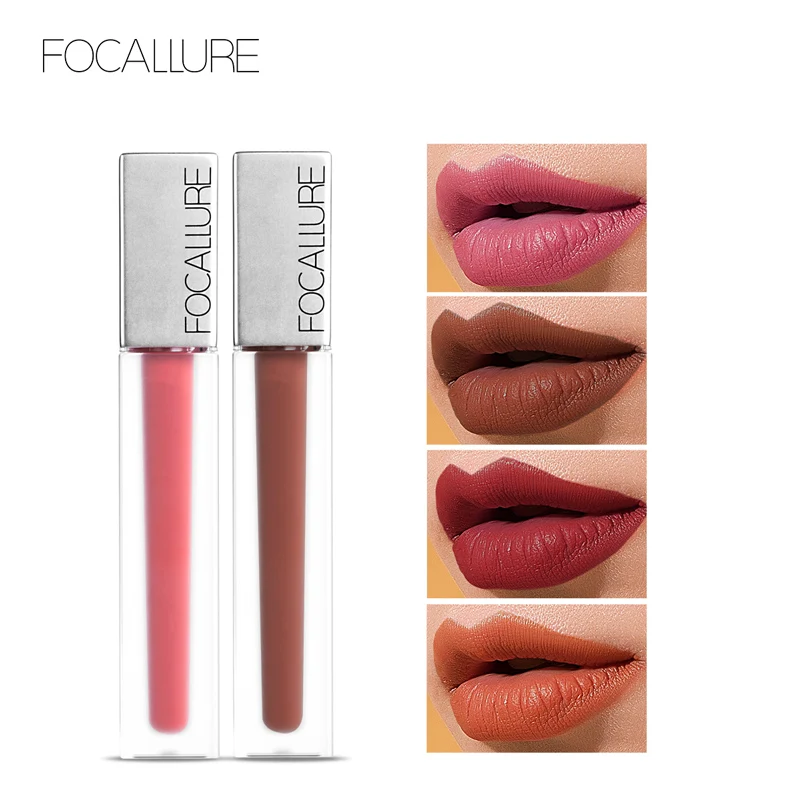 FOCALLURE New Long-lasting & Ultra-matte Liquid Lip gloss High Quality Waterproof Lipstick Quick-drying Transfer-free Makeup
FOCALLURE New Long-lasting & Ultra-matte Liquid Lip gloss High Quality Waterproof Lipstick Quick-drying Transfer-free Makeup