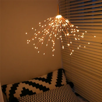 Hanging Starburst String Light 200 LED DIY firework Copper Fairy Garland Christmas Outdoor Light Twinkle Fairy Lights
Hanging Starburst String Light 200 LED DIY firework Copper Fairy Garland Christmas Outdoor Light Twinkle Fairy Lights