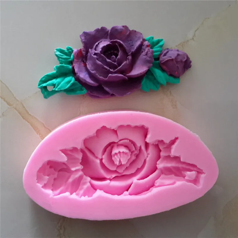 Rose Flower Chocolate Silicone Fondant Cake Pastry Mould Biscuits Ice Cube Candy Molds Baking Cake Decoration Tools Clay Soap
Rose Flower Chocolate Silicone Fondant Cake Pastry Mould Biscuits Ice Cube Candy Molds Baking Cake Decoration Tools Clay Soap