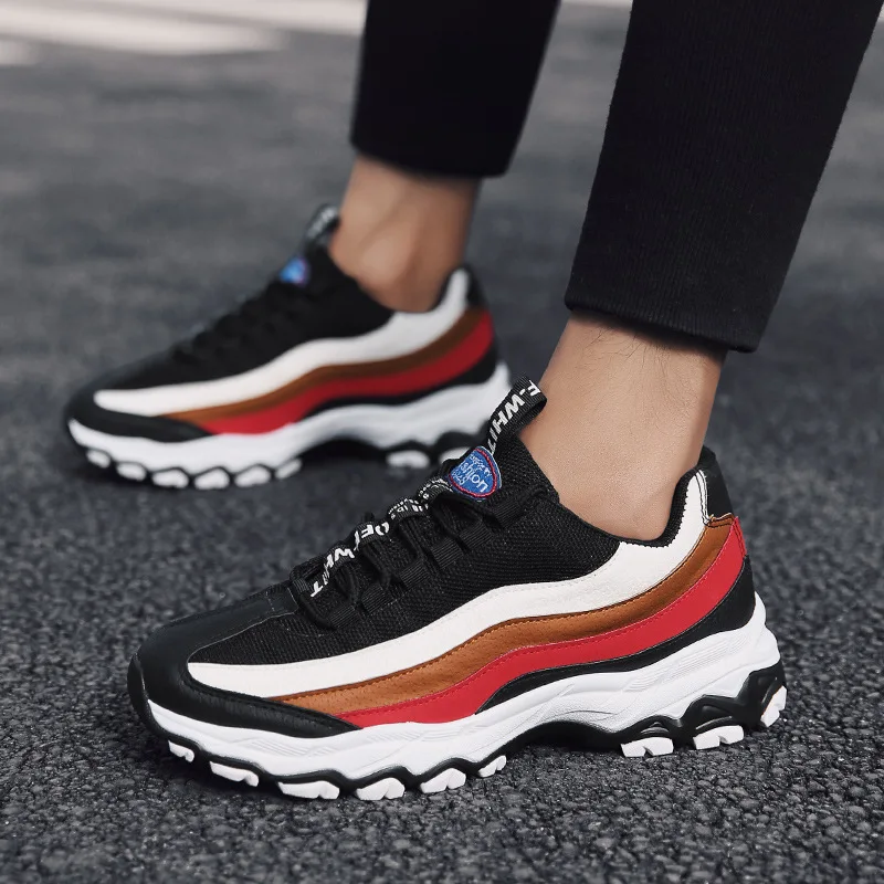 2019 New Men Chunky Sneakers Lace-up Flat Casual Shoes with Platform Stylish Mixed Color Breathable Adult Male Tenis Footwear
2019 New Men Chunky Sneakers Lace-up Flat Casual Shoes with Platform Stylish Mixed Color Breathable Adult Male Tenis Footwear