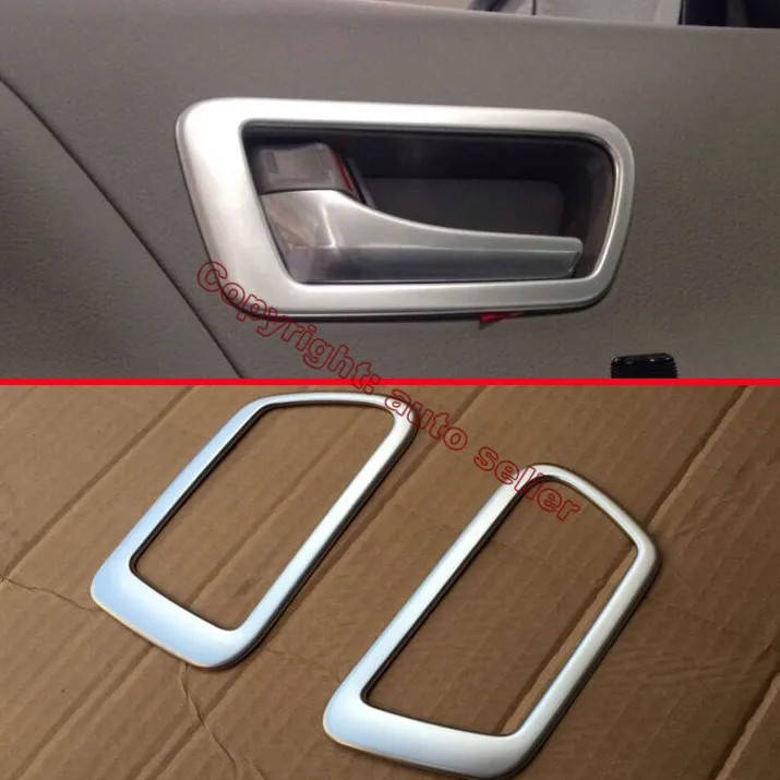 ABS Pearl Chrome Interior Door Handle Cover Trim For Toyota Sienna 2015 2016 2017
ABS Pearl Chrome Interior Door Handle Cover Trim For Toyota Sienna 2015 2016 2017