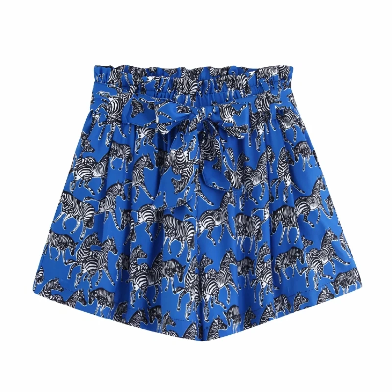 Animal Zebra Printing Sashes Women Shorts Leisure Female Elastic Waist Shorts 2019 Autumn Lady Loose Street clothing P1288
Animal Zebra Printing Sashes Women Shorts Leisure Female Elastic Waist Shorts 2019 Autumn Lady Loose Street clothing P1288