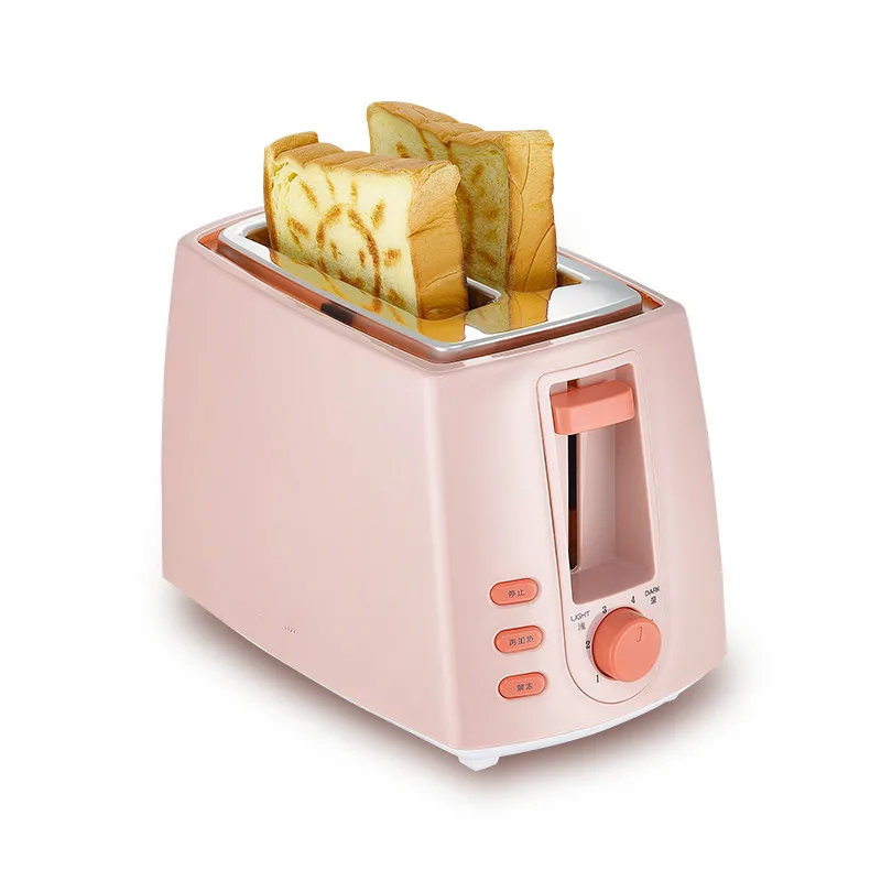 Dani Zhang 220V HT-8108 Pink Toasters automaticlly bread maker 2 slices smile pattern 6 gears 1612x20cm
Dani Zhang 220V HT-8108 Pink Toasters automaticlly bread maker 2 slices smile pattern 6 gears 1612x20cm