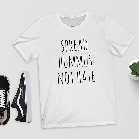 Фото Женская модная футболка с принтом букв смешной Графический Хлопок короткий