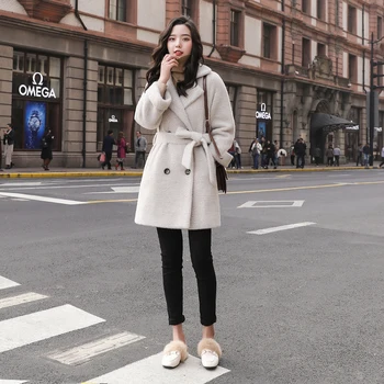 2020 Women's New Autumn And Winter Woolen Coat Solid Color Loose Large Size Woolen Jacket Long Thick Warm Woolen Coat LQ206
2020 Women's New Autumn And Winter Woolen Coat Solid Color Loose Large Size Woolen Jacket Long Thick Warm Woolen Coat LQ206