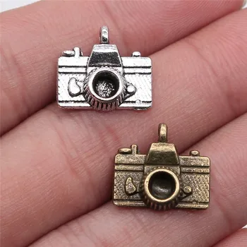 WYSIWYG 15pcs 15x14mm 2 Colors Antique Bronze Plated Pendant Camera Charm Camera Pendant Camera
WYSIWYG 15pcs 15x14mm 2 Colors Antique Bronze Plated Pendant Camera Charm Camera Pendant Camera