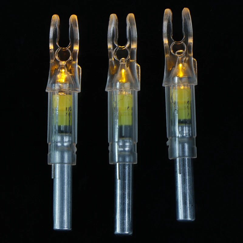 3pcs Automatically Luminous Arrow Nock Tail Hunting Shooting Fit 6.2mm Arrow Shaft Lighted Bow LED Glowing Arrow Nock Tail
3pcs Automatically Luminous Arrow Nock Tail Hunting Shooting Fit 6.2mm Arrow Shaft Lighted Bow LED Glowing Arrow Nock Tail