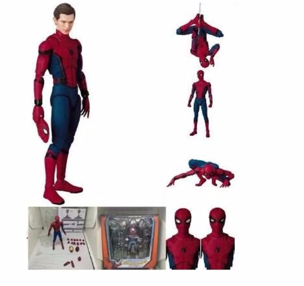18cm marvel Spiderman Action Figure Toy Hero Spider Man Figurine Model Anime Movie Figure Collection Toy For Boys In Box
18cm marvel Spiderman Action Figure Toy Hero Spider Man Figurine Model Anime Movie Figure Collection Toy For Boys In Box
