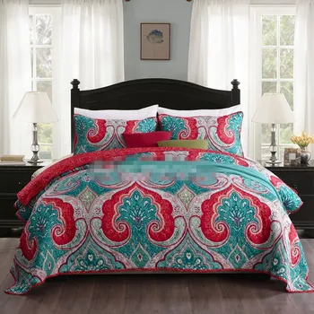 3pcs sanding patchwork quilt full queen king size floral printing bed cover bohemian bedspread free shipping AL
3pcs sanding patchwork quilt full queen king size floral printing bed cover bohemian bedspread free shipping AL