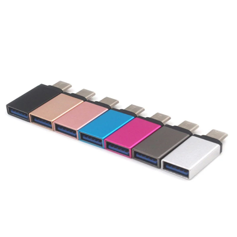 Mini USB 3.1 Type-C Cable Adapter To USB 3.0 Aluminium Alloy OTG Converter For All Type-c Mobile Phone Tablet PC Macbook adapter
Mini USB 3.1 Type-C Cable Adapter To USB 3.0 Aluminium Alloy OTG Converter For All Type-c Mobile Phone Tablet PC Macbook adapter