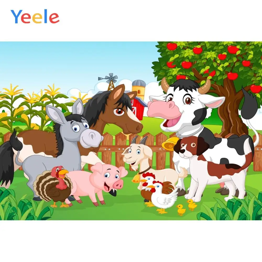 Yeele Farm Lattice Animals Fruit Tree Corn Grass Baby Photography Backgrounds Customized Photographic Backdrops for Photo Studio
Yeele Farm Lattice Animals Fruit Tree Corn Grass Baby Photography Backgrounds Customized Photographic Backdrops for Photo Studio