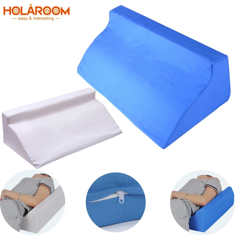 Sponge Orthopedic Acid Reflux Bed Wedge Pillow Back Leg Elevation Cushion Pad Bedding Pillows White Blue Body Massage Relax
Sponge Orthopedic Acid Reflux Bed Wedge Pillow Back Leg Elevation Cushion Pad Bedding Pillows White Blue Body Massage Relax