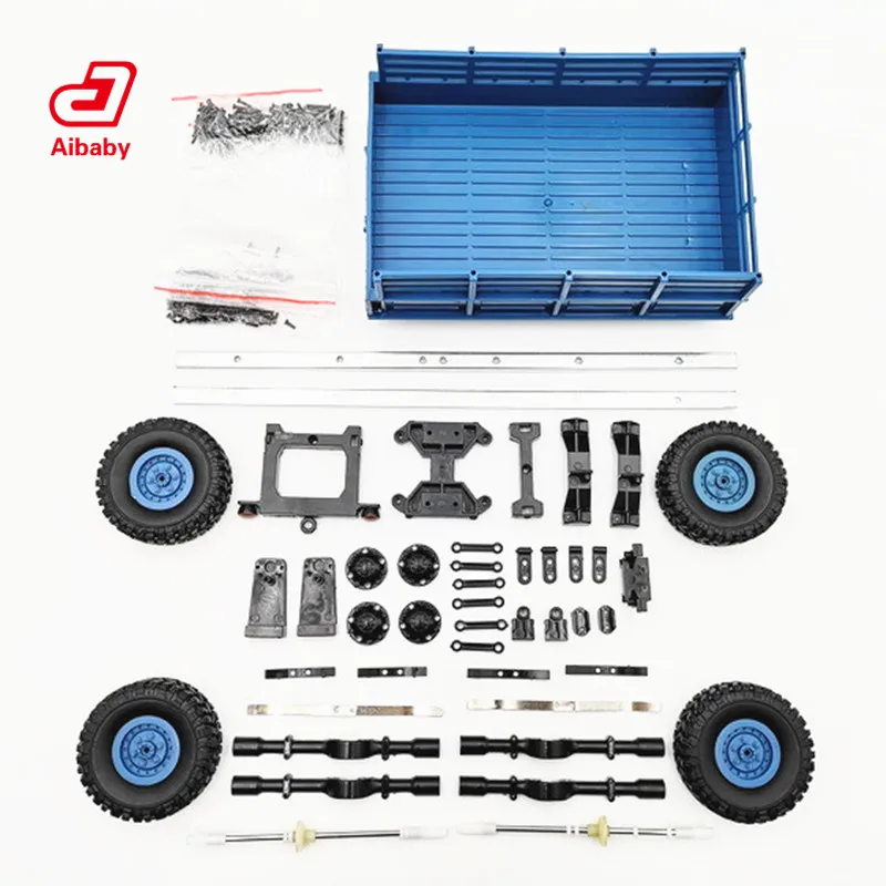 WPL RC Car Original Accessories DIY 4-Wheel Trailer Military Truck GAZ Truck Car Part Replacement
WPL RC Car Original Accessories DIY 4-Wheel Trailer Military Truck GAZ Truck Car Part Replacement