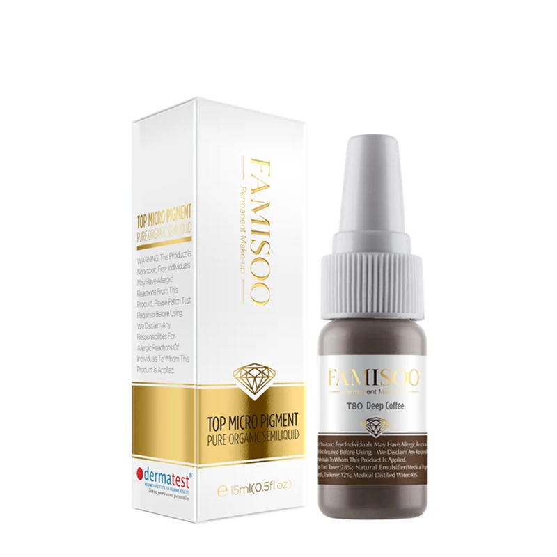 Famisoo Natural Plant Tattoo Microblading Ink Pigment Permanent Makeup Bottle Tattoos Ink Pigmento For Body Art Tatoo Machine
Famisoo Natural Plant Tattoo Microblading Ink Pigment Permanent Makeup Bottle Tattoos Ink Pigmento For Body Art Tatoo Machine