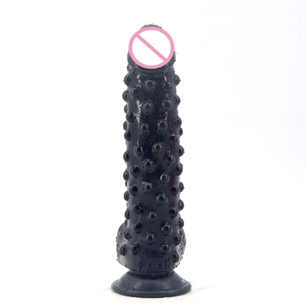 Imitate Animal Sea Cucumber Design Silicone Dildo With Highly Simulated Realistic Testis&Glan Sex Toy For Woman Suction Cup
