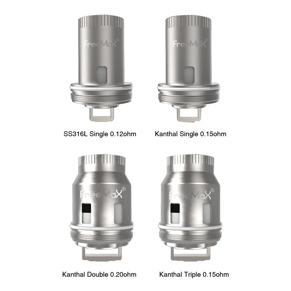 6 шт. оригинальная Freemax Mesh Pro катушка для Tank/Fireluke Tank 0. 5ohm/0. 12 ohm/0.2ohm сменная