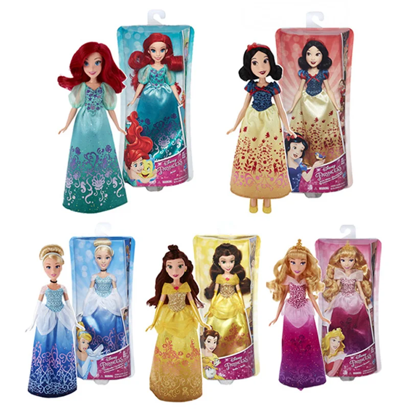 Genuine Disney Princess doll Ariel Snow White Belle Doll Brand Toy Gift with original box
Genuine Disney Princess doll Ariel Snow White Belle Doll Brand Toy Gift with original box