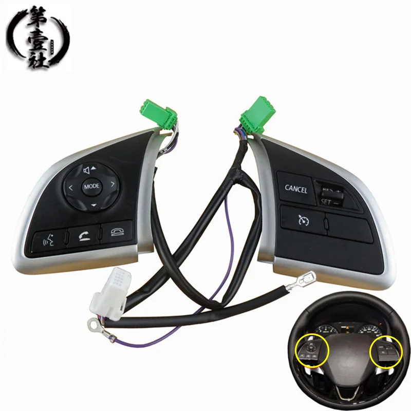 Cruise Control Switch Steering Wheel Control Switch Button Audio Volume For Mitsubishi Outlander 2013-2015 Mirage 2014 2015
Cruise Control Switch Steering Wheel Control Switch Button Audio Volume For Mitsubishi Outlander 2013-2015 Mirage 2014 2015