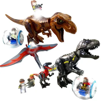 Jurassic Dinosaur World 2 Figure Building Block Bricks Toy Tyrannosaurus Rex Compatible with Sermoido Dinosaur
Jurassic Dinosaur World 2 Figure Building Block Bricks Toy Tyrannosaurus Rex Compatible with Sermoido Dinosaur