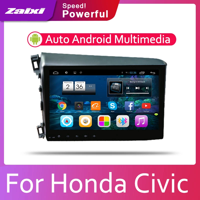 ZaiXi 2din Car multimedia Android Autoradio Car Radio GPS player For Honda Civic 2012~2015 Bluetooth WiFi Mirror link Navi
ZaiXi 2din Car multimedia Android Autoradio Car Radio GPS player For Honda Civic 2012~2015 Bluetooth WiFi Mirror link Navi
