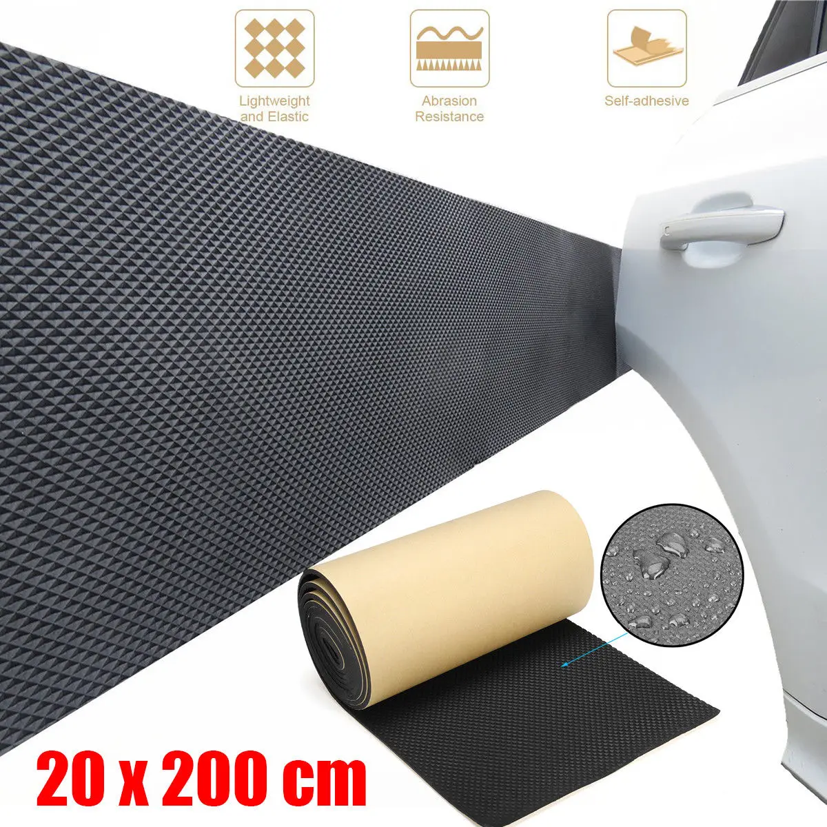 Garage Wall Guard Water Resistance Park Car Door Protector Foam 200cm x 20cm !