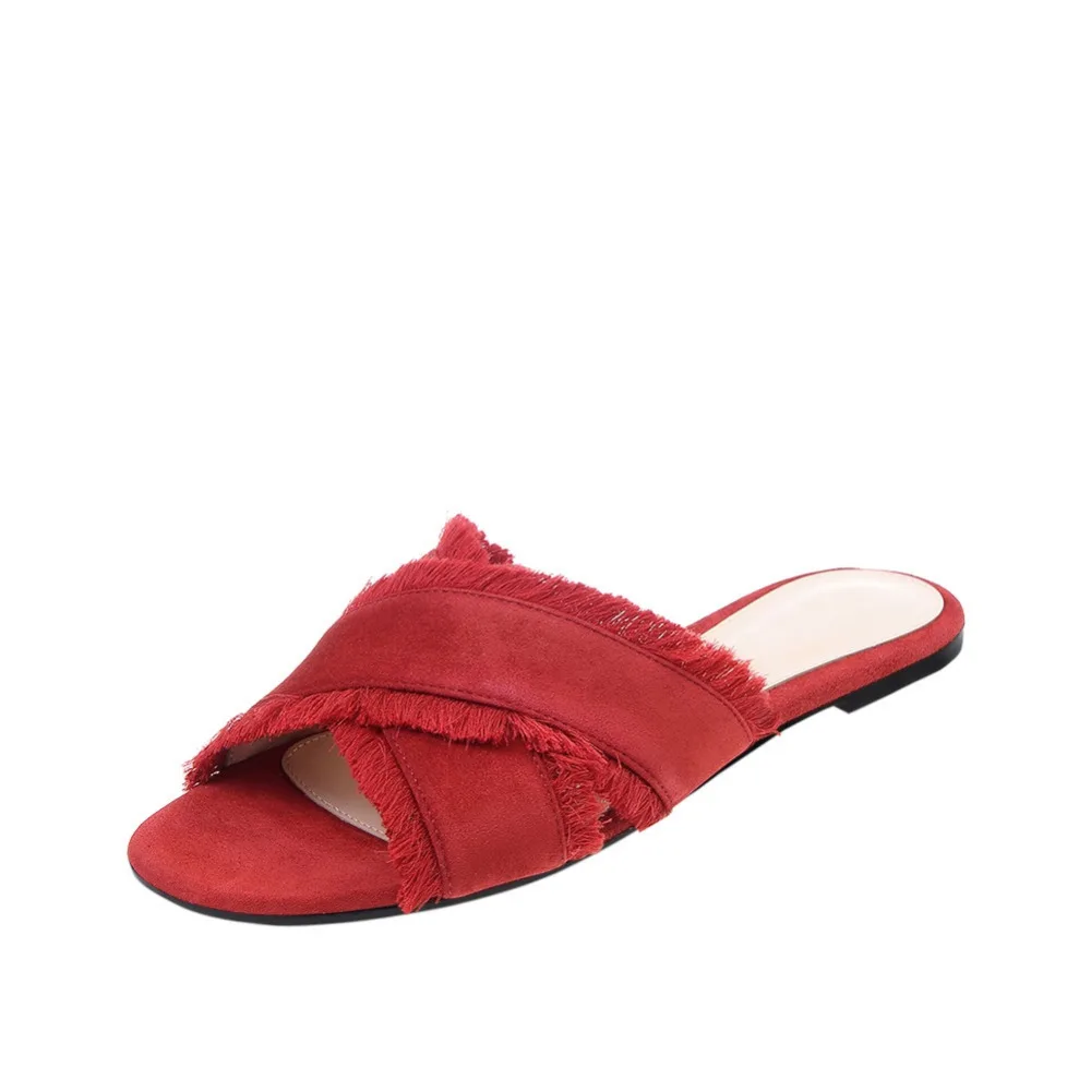 2018 Red Black Satin Knotted Beach Shoes Women Open Toe Flat Sandals Vacation Shoes Ladies Summer Slides Casual Shoes Large Size
2018 Red Black Satin Knotted Beach Shoes Women Open Toe Flat Sandals Vacation Shoes Ladies Summer Slides Casual Shoes Large Size