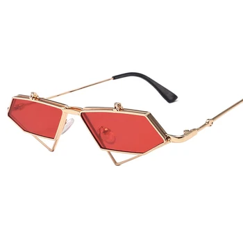 Fashion Steampunk Sunglasses Women Gold Flip Cover Lens Punk Red Yellow Clear Triangle Hollow Sun Glasses For Female Eyewear
Fashion Steampunk Sunglasses Women Gold Flip Cover Lens Punk Red Yellow Clear Triangle Hollow Sun Glasses For Female Eyewear