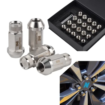 NICECNC 20PCS Stainless Steel M14X1.5 Auto Replacement Wheel JDM Lug Nuts For Ford Expedition F150 F-150 2004-2014
NICECNC 20PCS Stainless Steel M14X1.5 Auto Replacement Wheel JDM Lug Nuts For Ford Expedition F150 F-150 2004-2014
