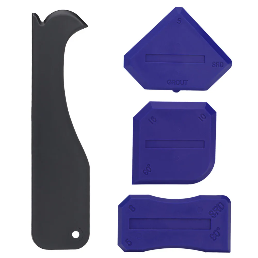 4PCS/set Blue Caulking Tool Kit Caulk Finishing Joint Sealant Silicone Grout Remover Scraper Home Garden Tool Kit Hand Tools
4PCS/set Blue Caulking Tool Kit Caulk Finishing Joint Sealant Silicone Grout Remover Scraper Home Garden Tool Kit Hand Tools