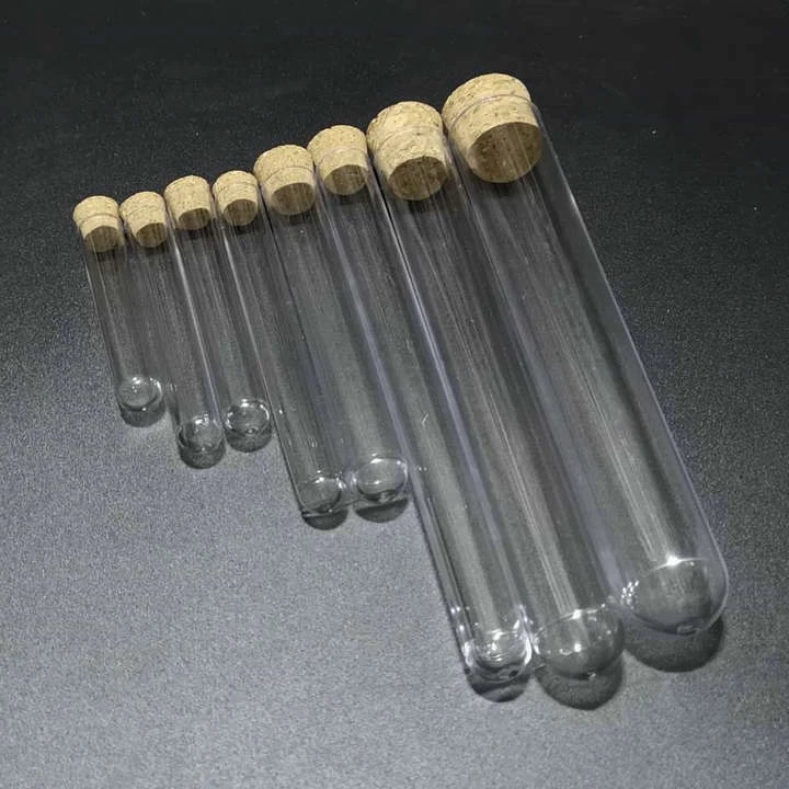 24pcs/lot 10x100mm Clear Glass test tubes with cork stopper for kinds of Labs/schools glassware
24pcs/lot 10x100mm Clear Glass test tubes with cork stopper for kinds of Labs/schools glassware