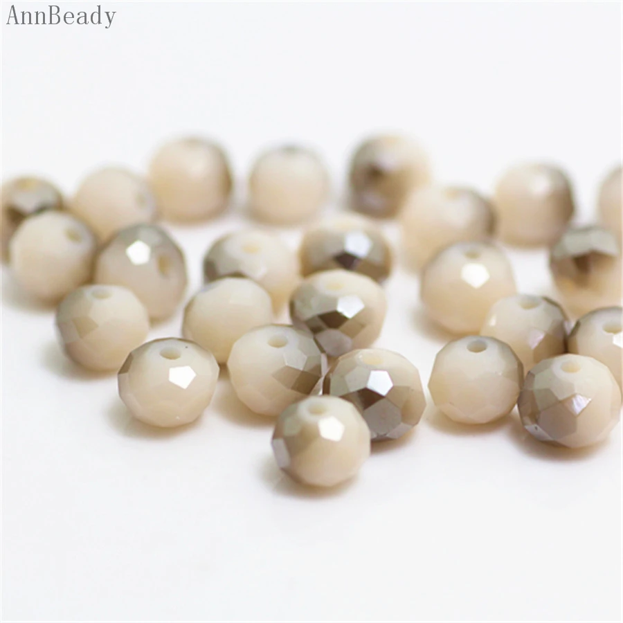 AnnBeady Solid tender gray Color 4x6mm 50pcs Rondelle Austria faceted Crystal Glass Beads Loose Spacer Beads For Jewelry Making
AnnBeady Solid tender gray Color 4x6mm 50pcs Rondelle Austria faceted Crystal Glass Beads Loose Spacer Beads For Jewelry Making