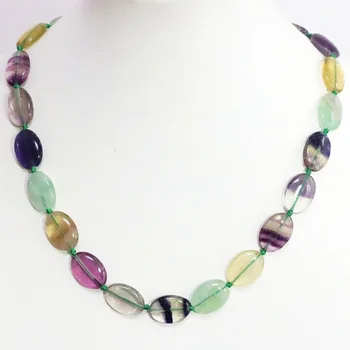 Natural Multicolor Fluorite stone 13x18mm hot sale purple oval loose beads diy Necklace making 18 inches BV311
Natural Multicolor Fluorite stone 13x18mm hot sale purple oval loose beads diy Necklace making 18 inches BV311