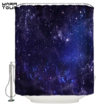WARMTOUR Shower Curtain Purple Star Sky Romantic Starry Night Extra Long Fabric Bath Shower Curtains Bathroom Decor with Hooks
WARMTOUR Shower Curtain Purple Star Sky Romantic Starry Night Extra Long Fabric Bath Shower Curtains Bathroom Decor with Hooks