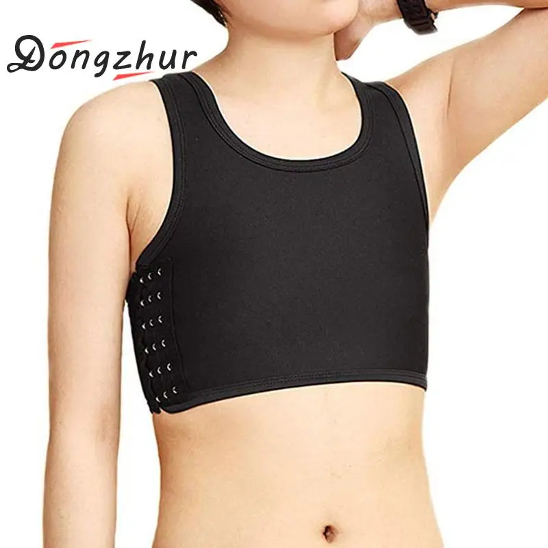 Les Lesbian Undershirt Tomboy Breathable Buckle Short Chest Binder Summer Cos Bra Vest Sports Underwear Comfortable Sport Vest
Les Lesbian Undershirt Tomboy Breathable Buckle Short Chest Binder Summer Cos Bra Vest Sports Underwear Comfortable Sport Vest