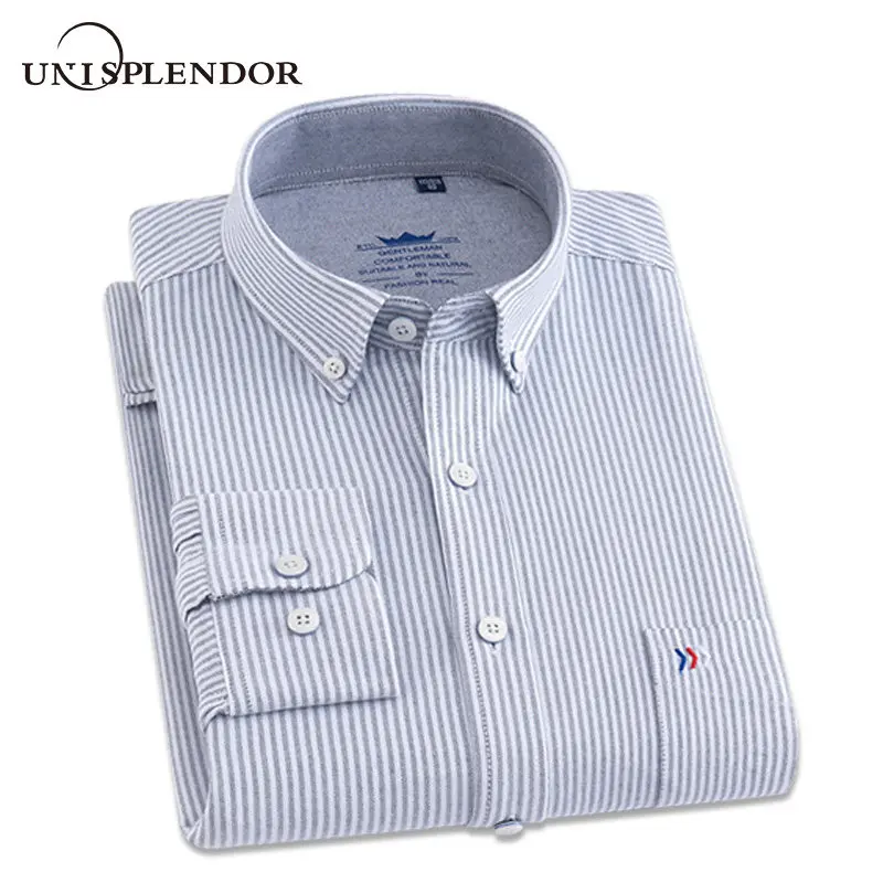 2019 New Arrival Long Sleeve Men Striped Shirts Man Dress Shirt Male Casual Plaid Shirt 100% Cotton Full Shirts Slim Fit YN10231
2019 New Arrival Long Sleeve Men Striped Shirts Man Dress Shirt Male Casual Plaid Shirt 100% Cotton Full Shirts Slim Fit YN10231