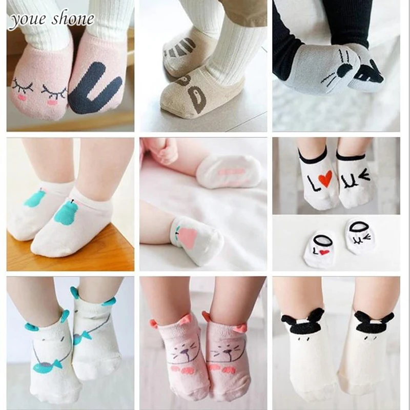 0-2Y Infant Baby Slipers Floor Cotton Socks Bebe boys girls kids cute Asymmetric animal rabbit rat bear cartoon
0-2Y Infant Baby Slipers Floor Cotton Socks Bebe boys girls kids cute Asymmetric animal rabbit rat bear cartoon