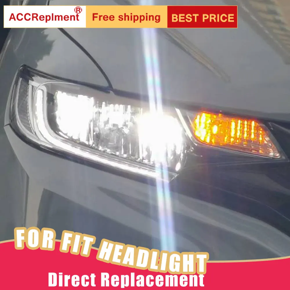 2Pcs LED Headlights For Honda Fit 2015-2019 led car lights Angel eyes Full LED KIT Fog lights LED Daytime Running Lights
2Pcs LED Headlights For Honda Fit 2015-2019 led car lights Angel eyes Full LED KIT Fog lights LED Daytime Running Lights