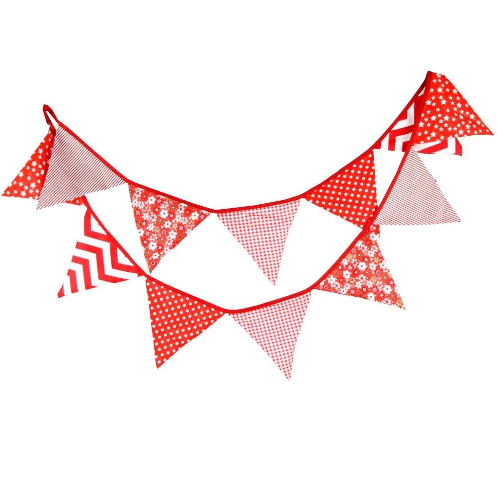 3.2m 12 Flags Red Banner Pennant Cotton Cloth Bunting Banner Booth Props Photobooth Birthday Party Decoration Wedding Deco
3.2m 12 Flags Red Banner Pennant Cotton Cloth Bunting Banner Booth Props Photobooth Birthday Party Decoration Wedding Deco