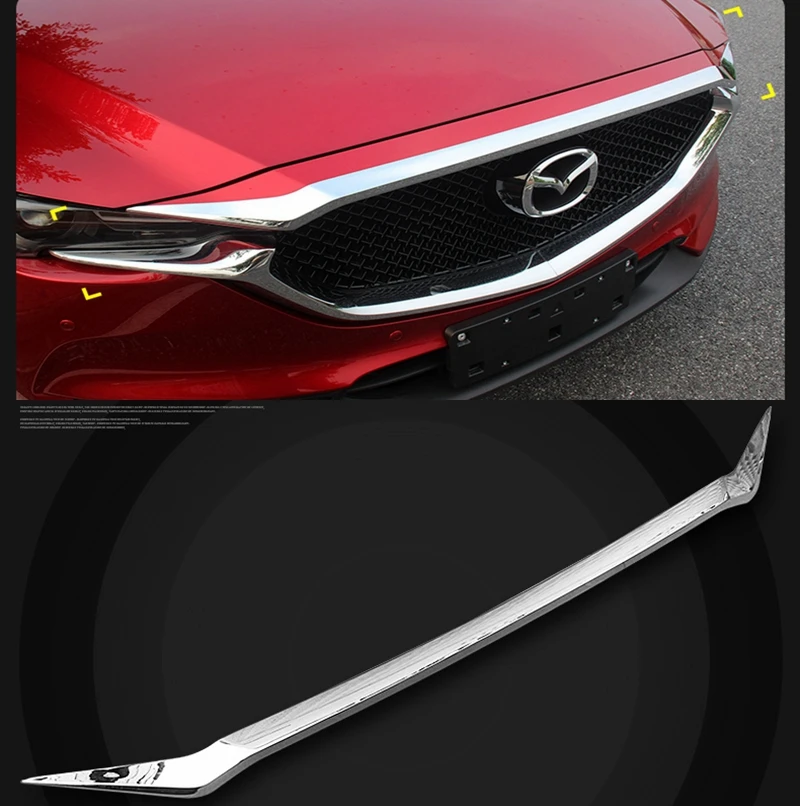 MONTFORD Fit For Mazda CX-5 CX5 2017 2018 ABS Chrome Exterior Front Engine Machine Grille Upper Hood Cover Trim Car Styling 1Pcs
MONTFORD Fit For Mazda CX-5 CX5 2017 2018 ABS Chrome Exterior Front Engine Machine Grille Upper Hood Cover Trim Car Styling 1Pcs