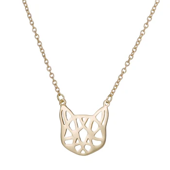 Yiustar Origami Cat Necklace Delicate Cat Necklace For Women Tiny Hollow Cute Cat Pendant Women Girls Choker Bijoux Femme Gift
Yiustar Origami Cat Necklace Delicate Cat Necklace For Women Tiny Hollow Cute Cat Pendant Women Girls Choker Bijoux Femme Gift
