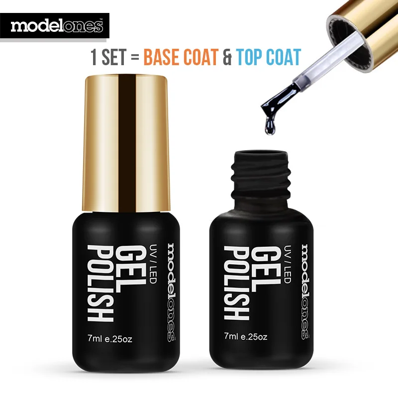 Modelones 7ML Base Top Coat UV Nail Gel Polish Long Lasting UV Led Base Coat Nail Primer Soak Off UV Top Coat Nail Polish
Modelones 7ML Base Top Coat UV Nail Gel Polish Long Lasting UV Led Base Coat Nail Primer Soak Off UV Top Coat Nail Polish