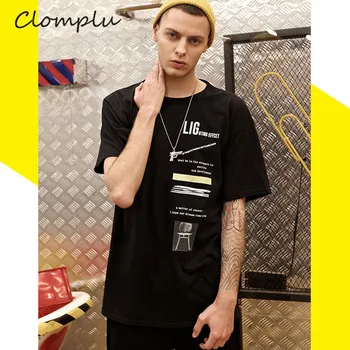 Clomplu Hipster T Shirt Men Fashion Streetwear Clothing Loose Casual Plus Size Tops Cotton Breathable Tshirt Letters Printed
Clomplu Hipster T Shirt Men Fashion Streetwear Clothing Loose Casual Plus Size Tops Cotton Breathable Tshirt Letters Printed