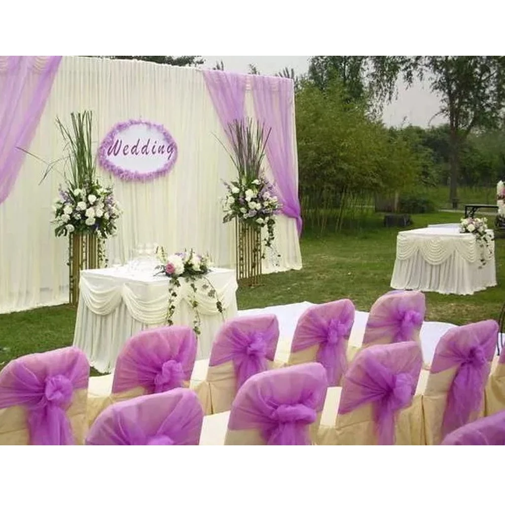 55 Yards Tulle Roll Spool Wedding Prom Fabric Bouquet Chair Sash Car Flower Tutu Gift Packaging Venue Decor Craft 72cm