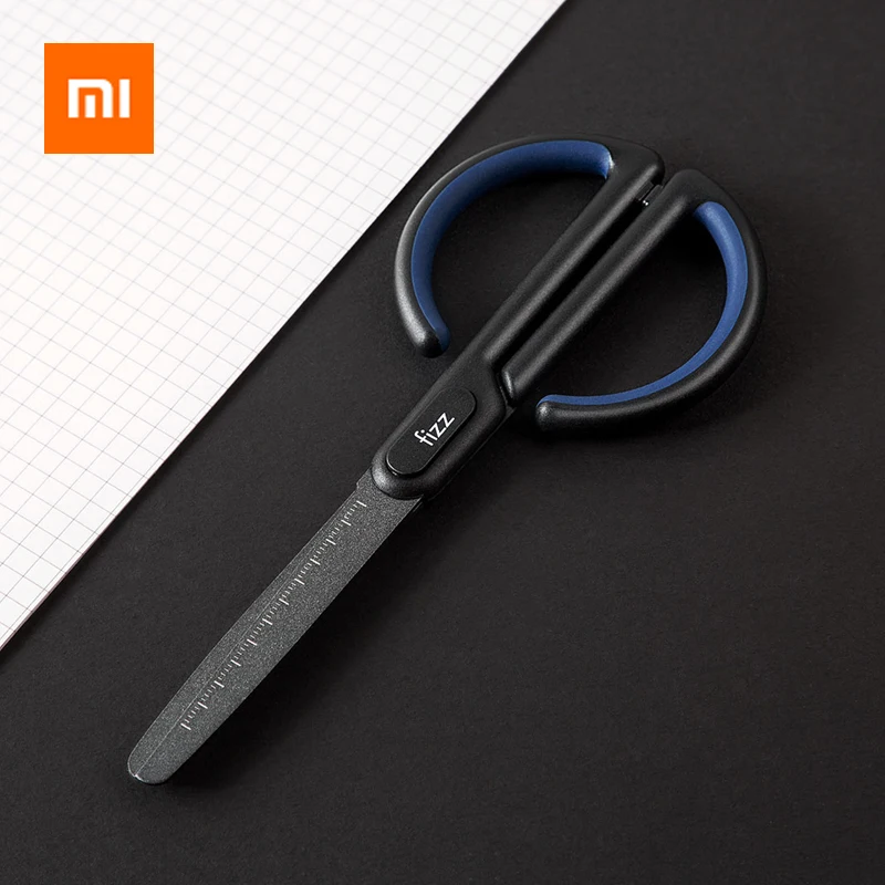 Xiaomi Fluorine Plating Non-stick Scissor With Scale Stainless Steel Stationery Scissors Safety Paper Tape Cutting Scissors
Xiaomi Fluorine Plating Non-stick Scissor With Scale Stainless Steel Stationery Scissors Safety Paper Tape Cutting Scissors