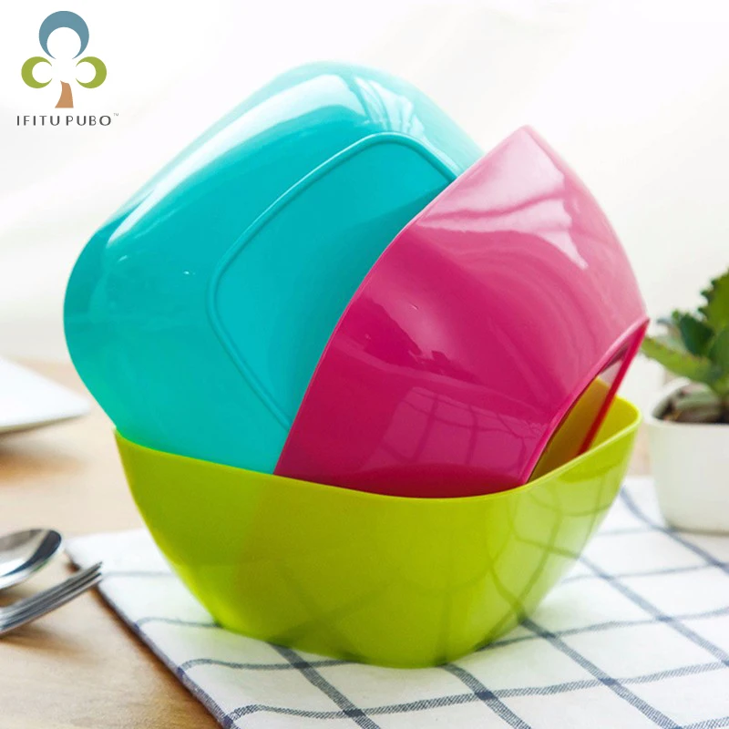 1PC Kitchen Supplies Modern Colorful Plastic Fruit Plate Home Decor Eco-friendly Square Dish Plates Snacks Bowl Plastic WYQ
1PC Kitchen Supplies Modern Colorful Plastic Fruit Plate Home Decor Eco-friendly Square Dish Plates Snacks Bowl Plastic WYQ