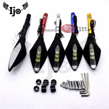 for benelli yamaha nmax Kawasaki honda steed Sports car CNC motorcycle accessories rear view rearview side signal light mirrors
for benelli yamaha nmax Kawasaki honda steed Sports car CNC motorcycle accessories rear view rearview side signal light mirrors